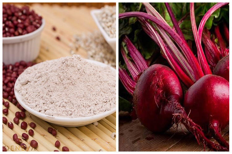 1.8. Sử dụng củ dền đỏ và bột đậu đỏ 1 1.8. Sử dụng củ dền đỏ và bột đậu đỏ 1