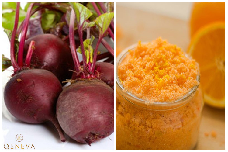 1.10. Sử dụng củ dền đỏ và bột vỏ cam 1 1.10. Sử dụng củ dền đỏ và bột vỏ cam 1
