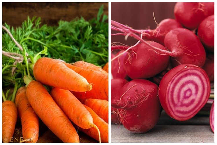 1.5. Sử dụng củ dền đỏ và cà rốt 1 1.5. Sử dụng củ dền đỏ và cà rốt 1