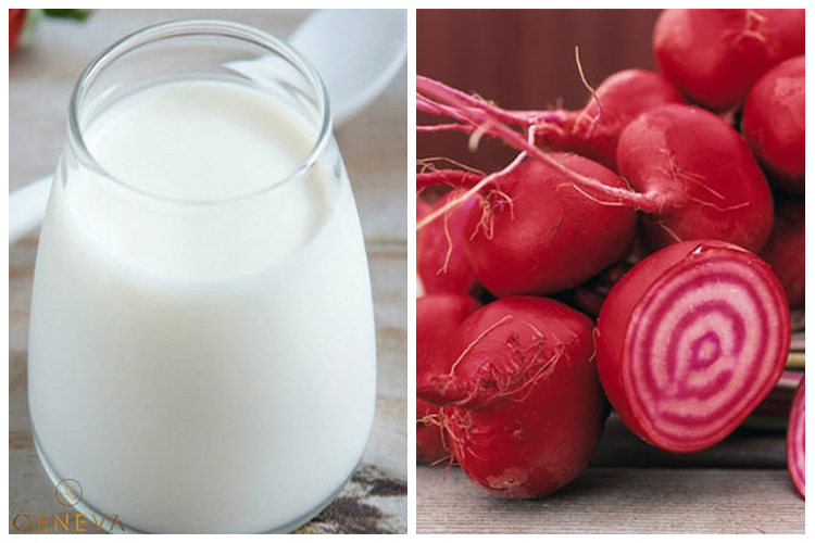 1.3. Sử dụng củ dền đỏ và sữa tươi 1 1.3. Sử dụng củ dền đỏ và sữa tươi 1