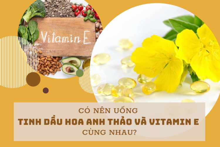 Có nên uống tinh dầu hoa anh thảo và vitamin E cùng nhau? 1 Có nên uống tinh dầu hoa anh thảo và vitamin E cùng nhau? 1