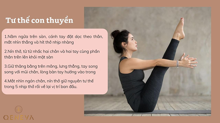 2.2. Tư thế con thuyền 1 2.2. Tư thế con thuyền 1