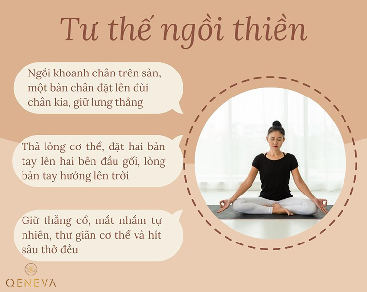 2.1. Tư thế ngồi thiền 1 2.1. Tư thế ngồi thiền 1