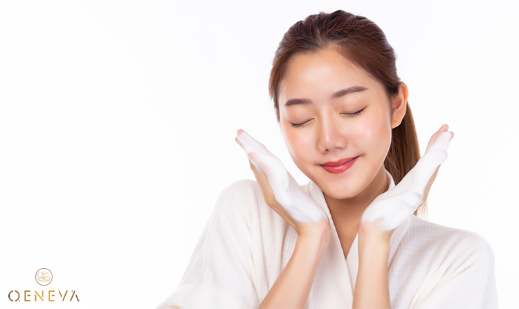 1.2. Rửa mặt 2 lần/ngày với sữa rửa mặt 1 1.2. Rửa mặt 2 lần/ngày với sữa rửa mặt 1