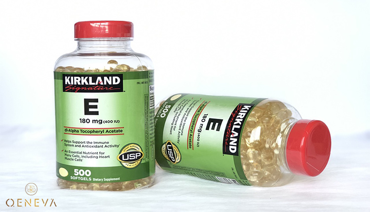 10. Viên uống vitamin E Kirkland 400 IU 1