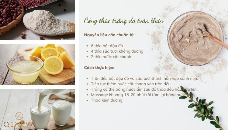 1.3. Bột đậu đỏ + sữa tươi + chanh 1 1.3. Bột đậu đỏ + sữa tươi + chanh 1