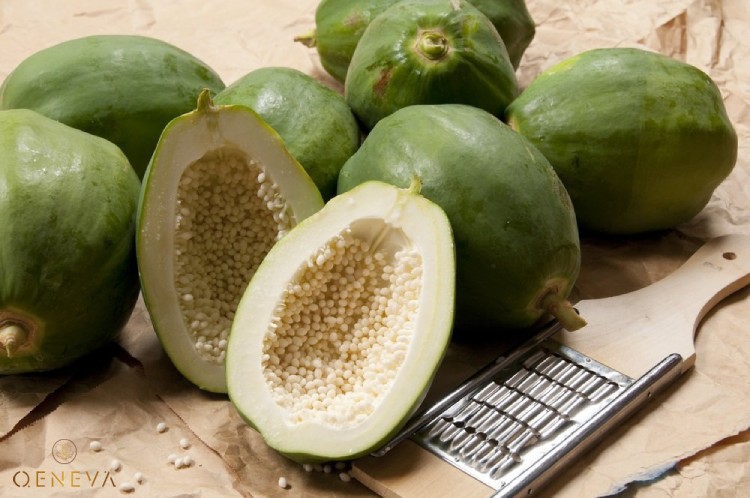 1.6. Công thức từ đu đủ xanh và mật ong 1