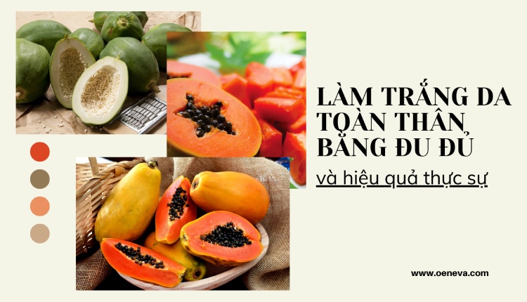 7 cách làm trắng da toàn thân bằng đu đủ và hiệu quả thực sự 1