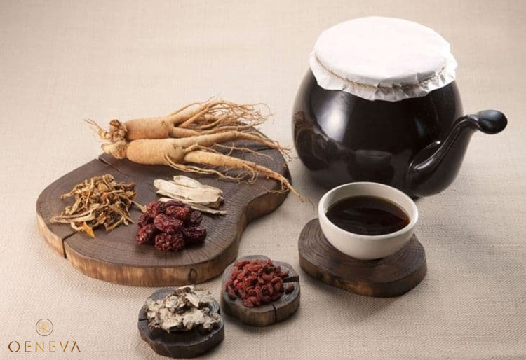 Bài thuốc câng bằng nội tiết do hư nhiệt 1